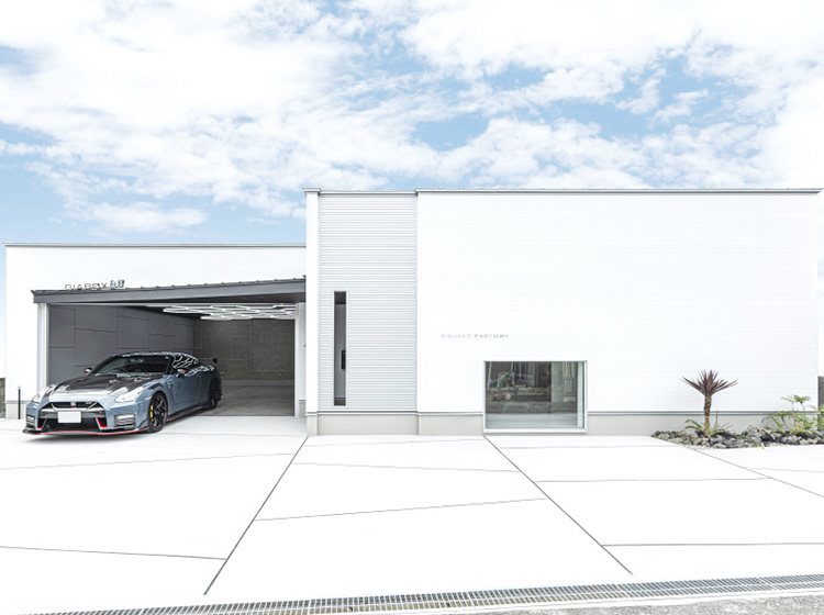 ガレージハウスの外観GIABOX