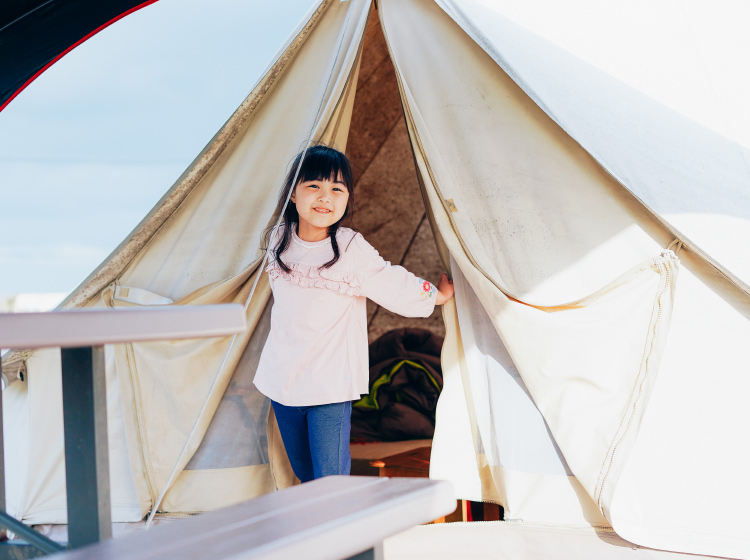お家キャンプ